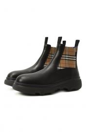 Кожаные челси Creeper Burberry