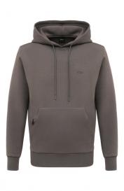 Хлопковое худи Boss Green