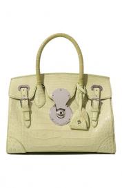 Сумка Ricky 27 из кожи крокодила Ralph Lauren
