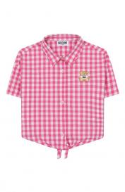 Хлопковая рубашка Moschino
