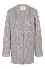 Кардиган из шерсти и вискозы AND the brand