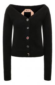 Кардиган из шерсти и хлопка N21