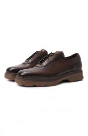 Кожаные оксфорды Easy Nova Santoni