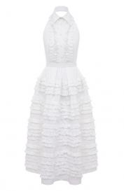 Хлопковое платье Prada