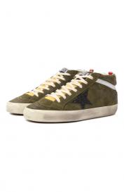 Замшевые кеды Mid Star GOLDEN GOOSE DELUXE BRAND