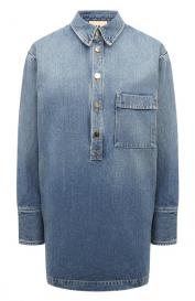 Джинсовая рубашка PLAN C