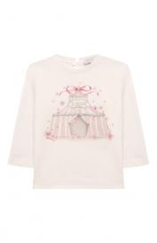 Хлопковый лонгслив Monnalisa