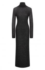 Платье с отделкой пайетками Balenciaga