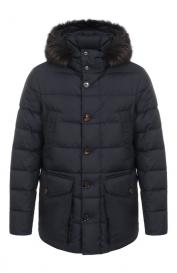 Пуховик Fagio-F с отделкой из енота Moorer