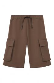 Хлопковые шорты-карго Emporio Armani