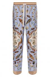 Шелковые домашние брюки Dolce&Gabbana