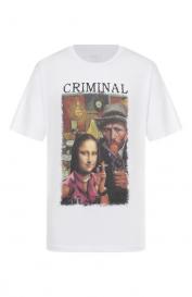 Хлопковая футболка Bisibiglio