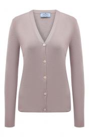 Кардиган из кашемира и шелка Prada