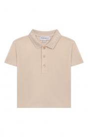 Хлопковое поло Emporio Armani