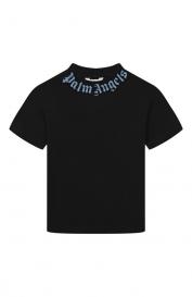 Хлопковая футболка Palm Angels