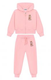 Костюм из толстовки и брюк Moschino