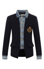 Шерстяной пиджак Greg Lauren