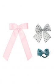 Комплект из трех бантов Pink Olivka