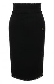Шерстяная юбка Dolce&Gabbana