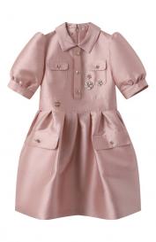 Атласное платье ELIE SAAB JUNIOR