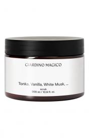 Скраб для тела Tonka, Vanilla, White Musk, … (300ml) Giardino Magico
