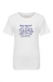 Хлопковая футболка Closed