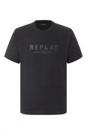 Хлопковая футболка Replay