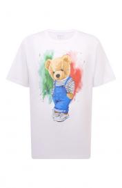 Хлопковая футболка Bisibiglio