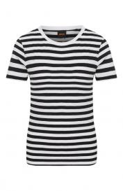 Хлопковая футболка Boss Orange