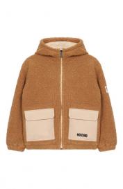 Куртка из экомеха Moschino