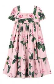 Хлопковое платье Dolce&Gabbana
