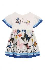 Хлопковое платье Dolce&Gabbana