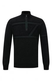 Свитер из шерсти и шелка Zilli Sport