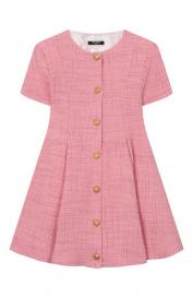 Твидовое платье Balmain