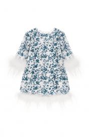 Платье с отделкой пайетками Designers cat