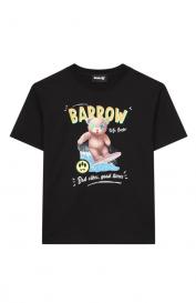 Хлопковая футболка BARROW