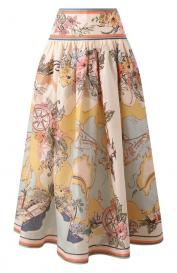 Льняная юбка ZIMMERMANN