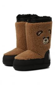 Утепленные сапоги Moschino