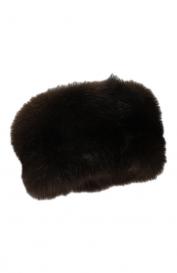 Меховая шапка-кубанка из норки и соболя VICTORIA KUSENKOVA