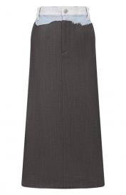 Юбка из шерсти и хлопка mm6