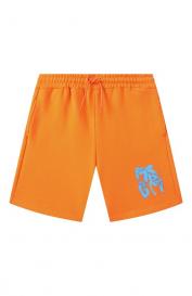 Хлопковые шорты MSGM Kids