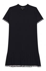 Платье из вискозы Emporio Armani