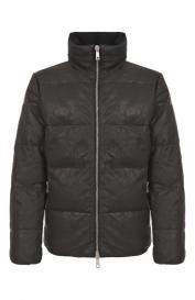 Кожаный пуховик GIORGIO BRATO