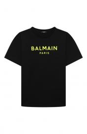 Хлопковая футболка Balmain