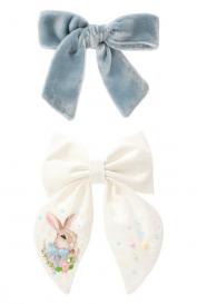 Комплект из двух бантов Pink Olivka