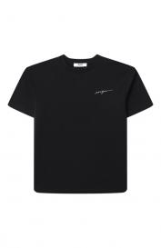 Хлопковая футболка MSGM Kids