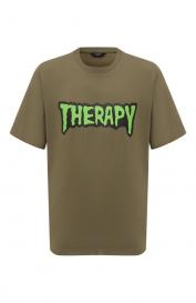 Хлопковая футболка TEE LIBRARY