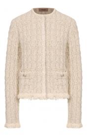 Жакет из хлопка и вискозы TWINSET