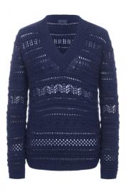 Пуловер из шелка и хлопка MVST