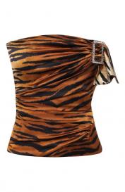 Шелковый топ Alexandre Vauthier